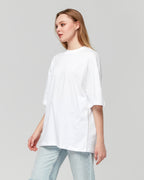 Basic Oversize T-Shirt - Beyaz