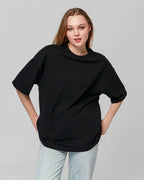 Basic Oversize T-Shirt - Siyah