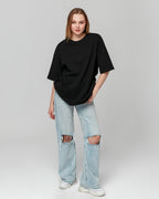 Basic Oversize T-Shirt - Siyah