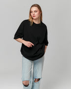 Basic Oversize T-Shirt - Siyah