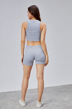 Kaşkorse Crop Atlet & Biker Şort Takım