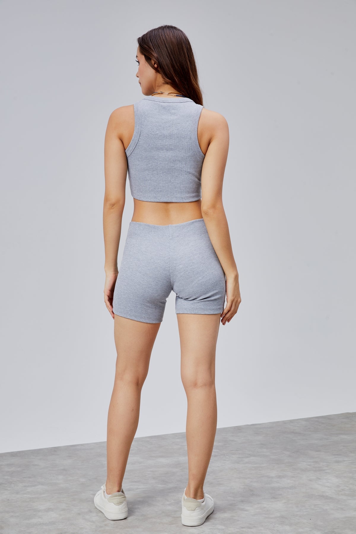 Kaşkorse Crop Atlet & Biker Şort Takım