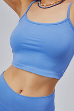 Askılı Crop Top & Mini Şort Takım