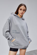 Baskılı Oversize Sweatshirt