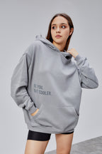 Baskılı Oversize Sweatshirt