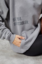 Baskılı Oversize Sweatshirt
