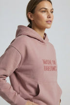 Made Of Dreams Şardonlu (İçi Polarlı) Kapüşonlu Sweatshirt
