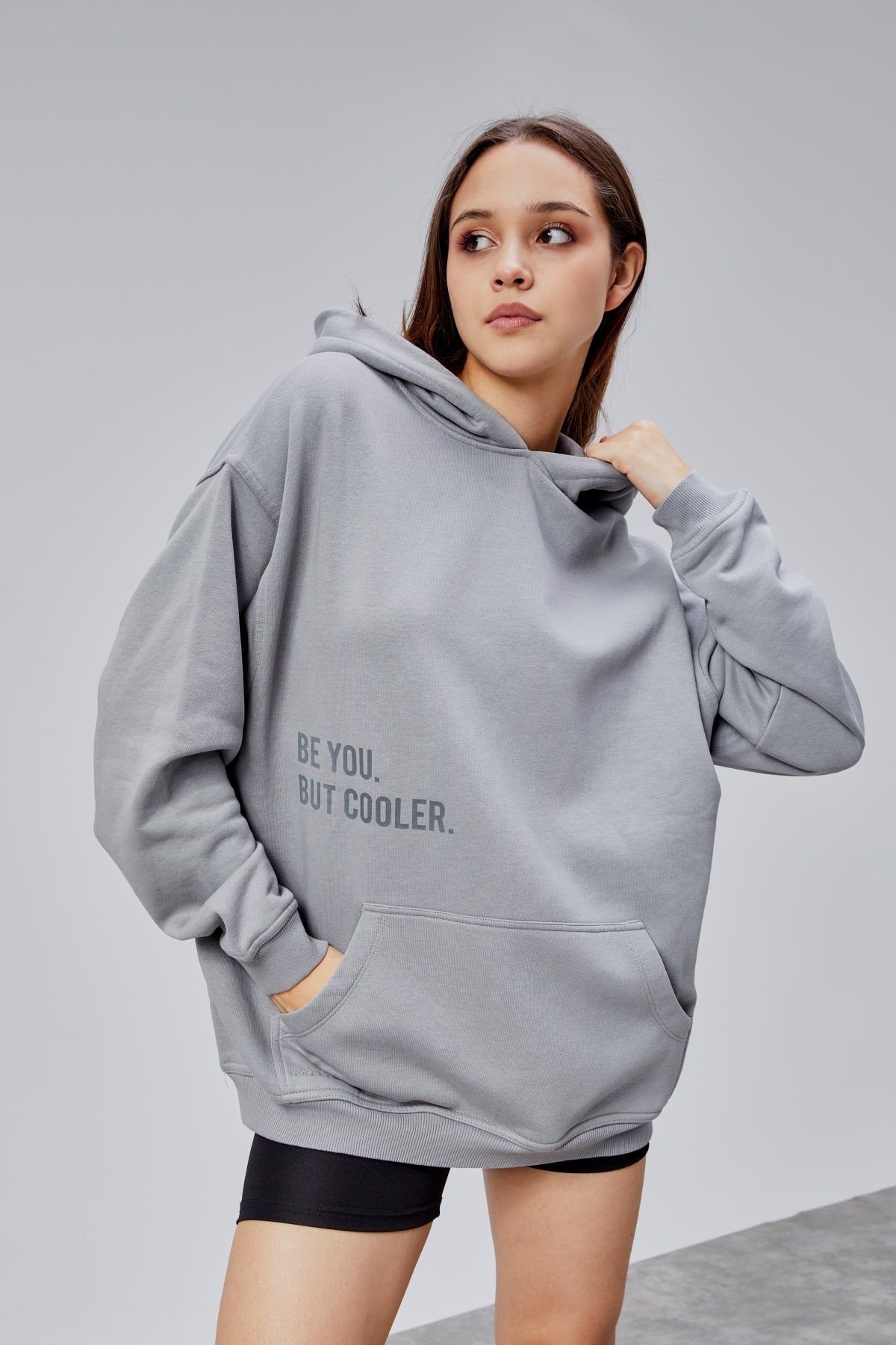 Baskılı Oversize Sweatshirt - Sweatshirt & Hoodie - Nineteen Brand