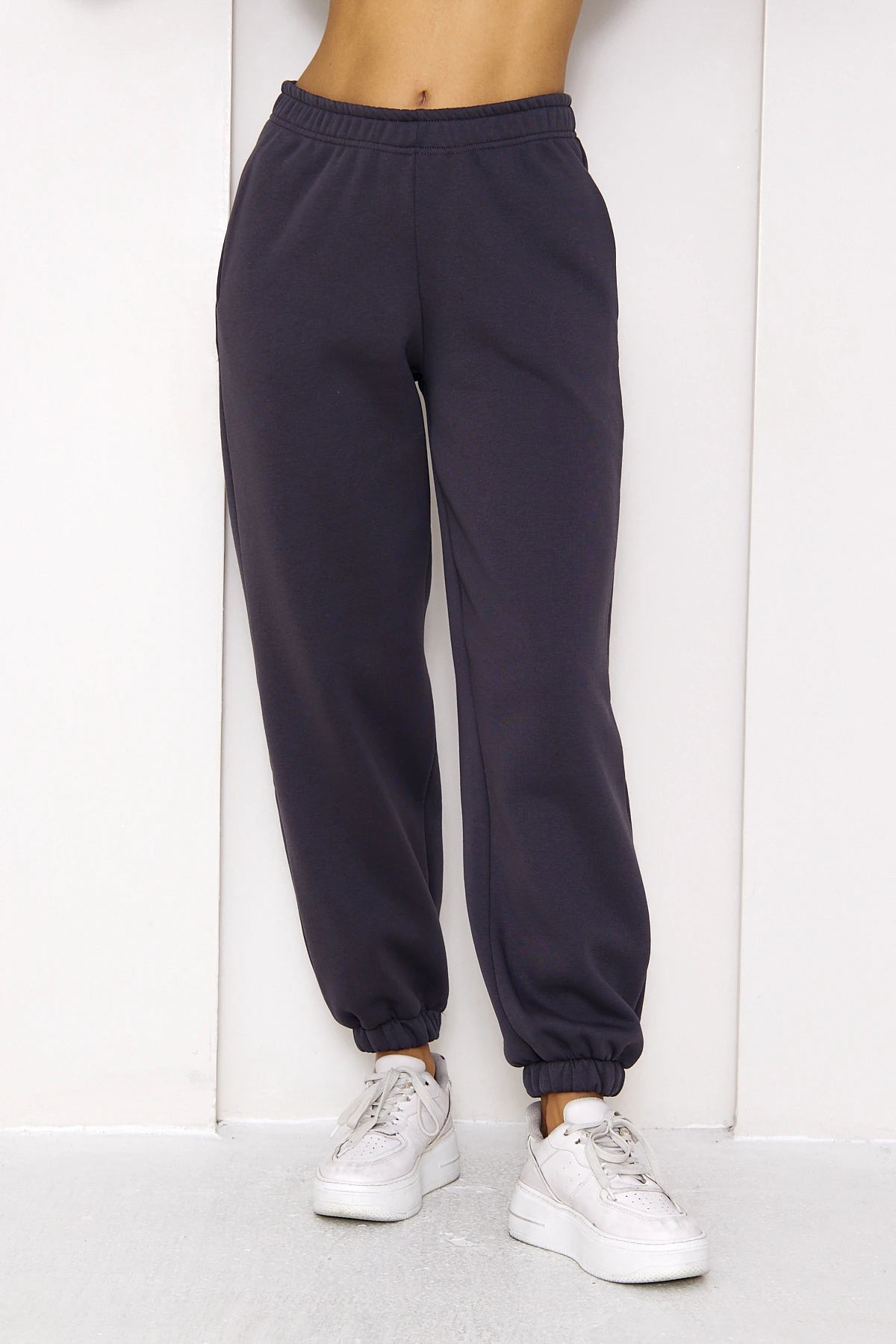 Oversize Jogger Şardonlu Eşofman Altı