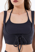 Askılı Korse Detaylı Büstiyer