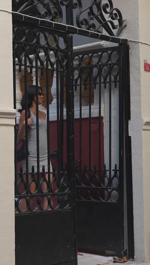 Sırt Dekolteli Kaşkorse Mini Elbise